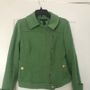 Green INC. zipper jacket for the cold weather to keep warm.